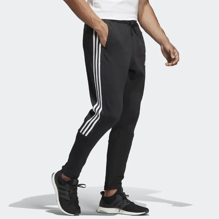 Adidas Knitted Sweatpants Men's Black-2