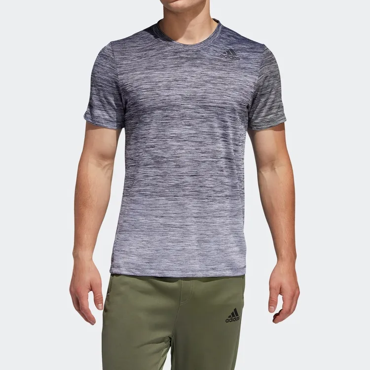 Adidas T Shirts Men Metallic Black-2