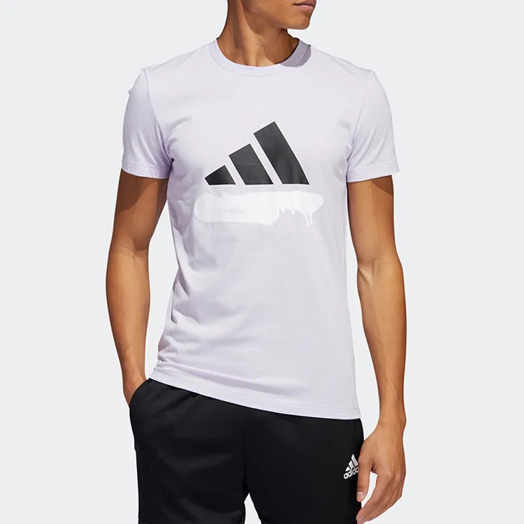Adidas T Shirts Men Purple-2