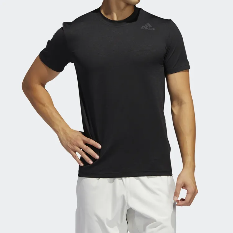 Adidas Set-in Sleeve T-Shirt Men's Black-4