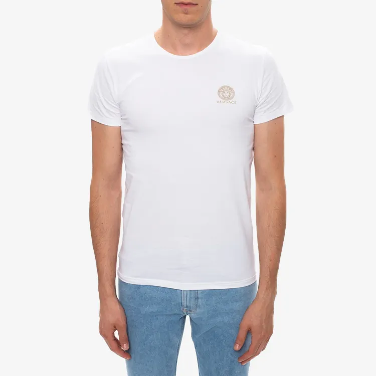 VERSACE Logo Printed Two-Pack T-Shirts-3