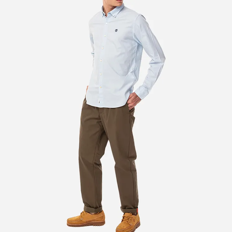 Timberland Shirt Men's Sky Blue-2