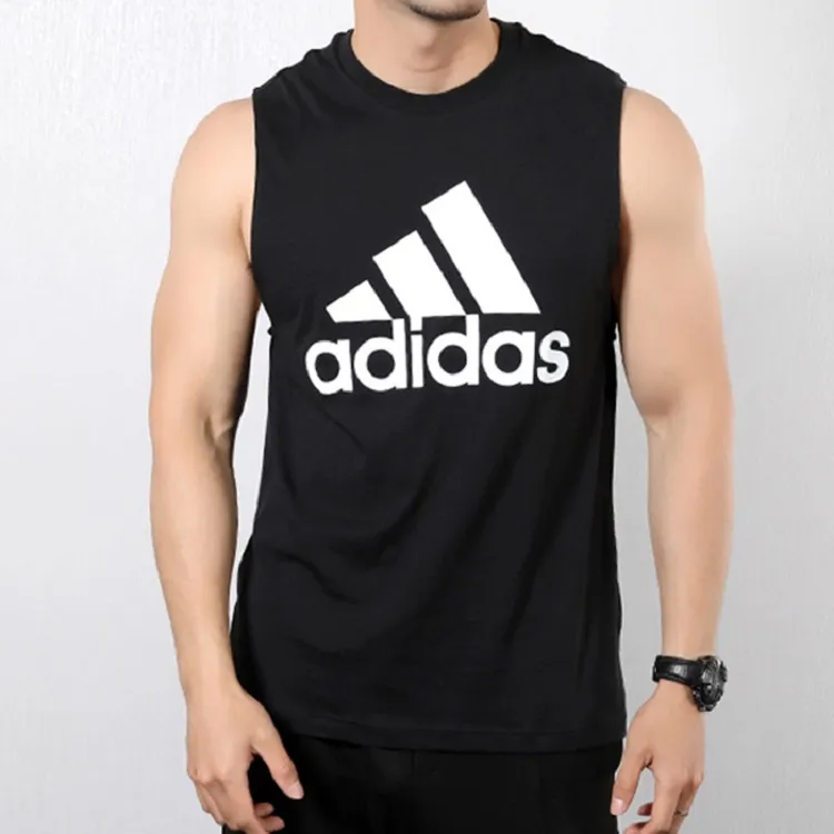 Adidas Tank Tops Men Black-2