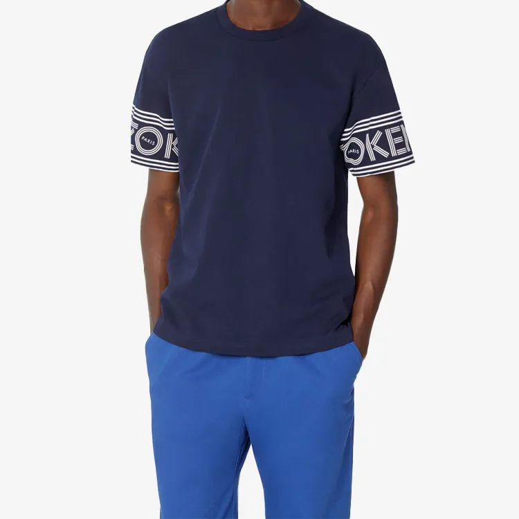 KENZO T-Shirts Men Dark Blue-2