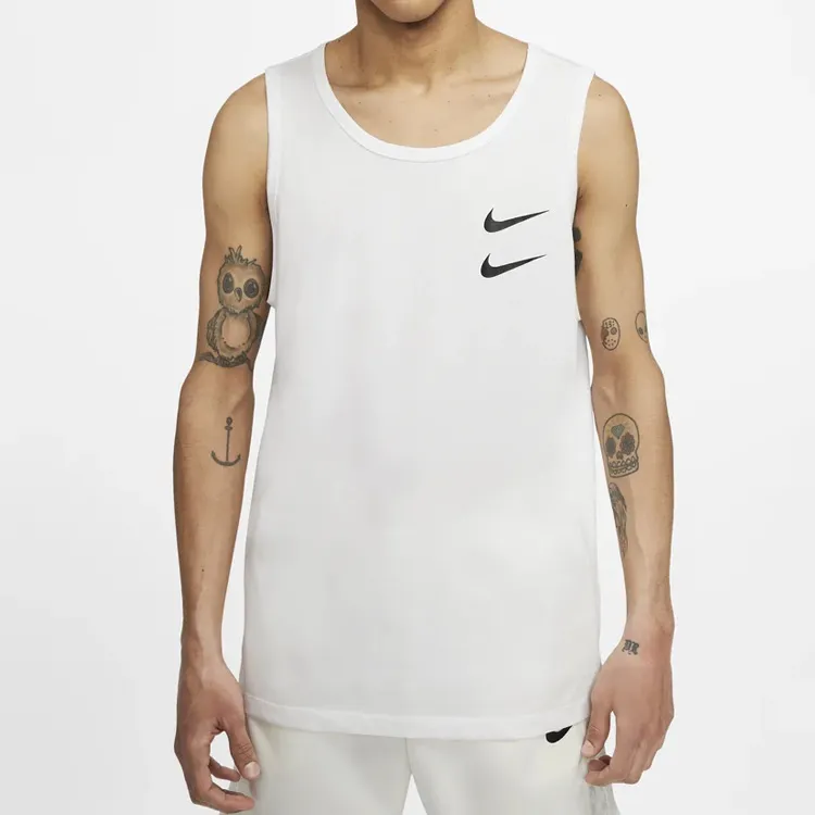 Nike Tank Tops Men White-2