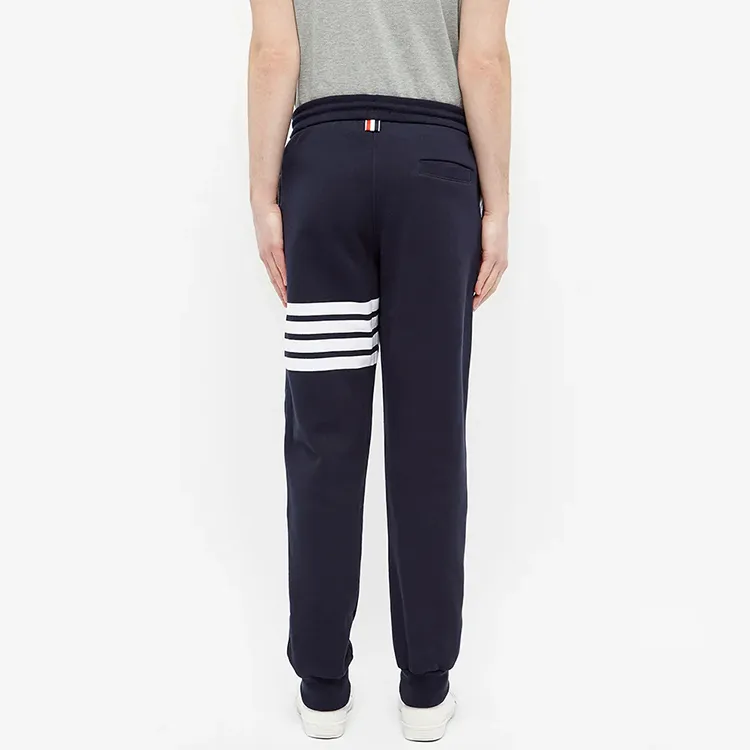 THOM BROWNE 4 Bar Striped Sweatpants-4