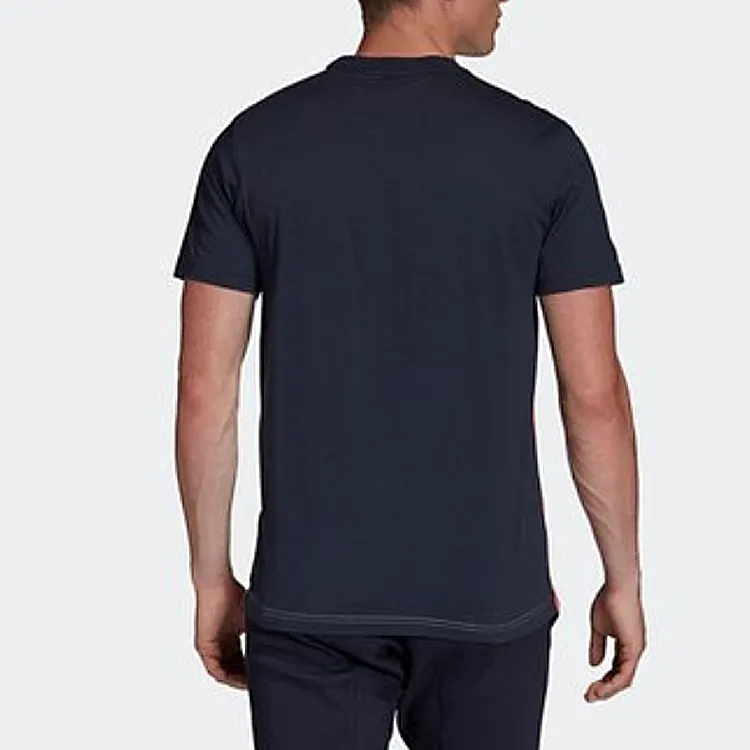 Adidas T Shirts Men Light Scarlet-2