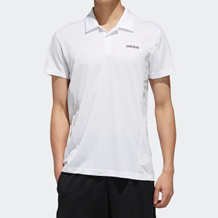 Adidas Polo Shirts Men White-2