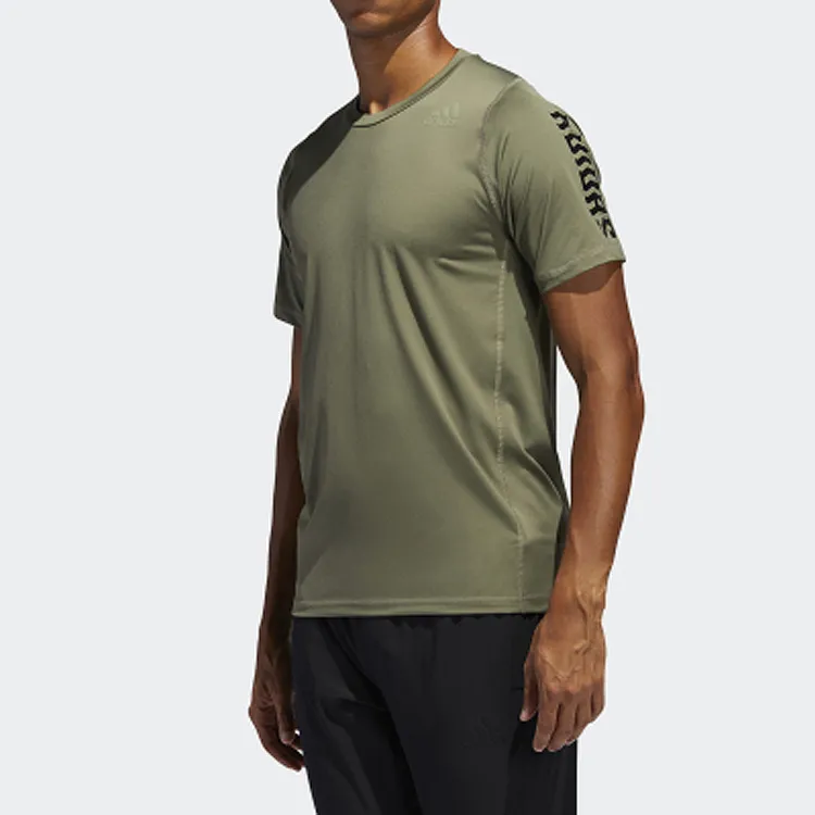 Adidas T Shirts Men Ruins Green-2