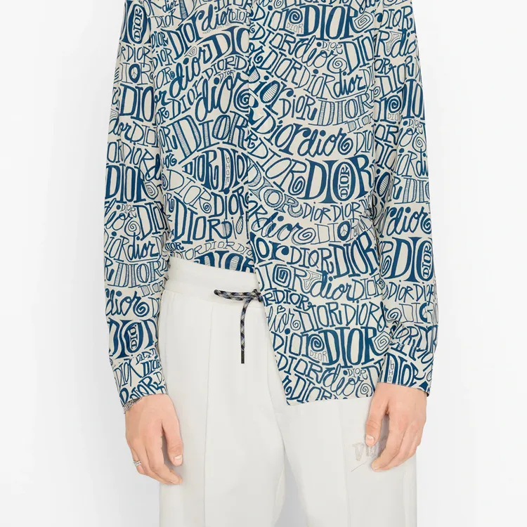 DIOR And Shawn Track Shorts-1