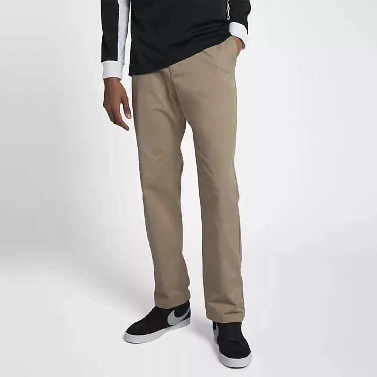 Nike Dri Fit Casual Pants Men Khaki-2