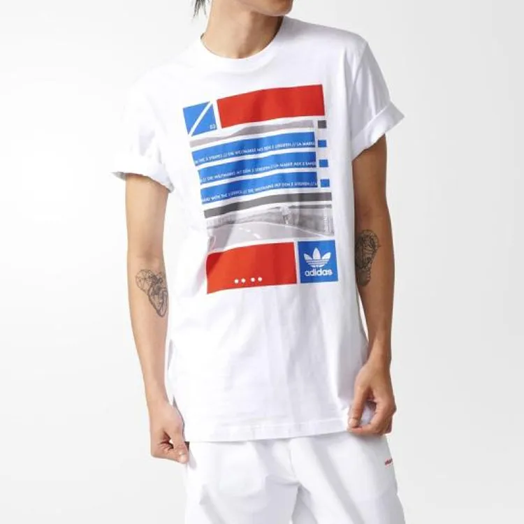 Adidas Originals T Shirt Men's White-2
