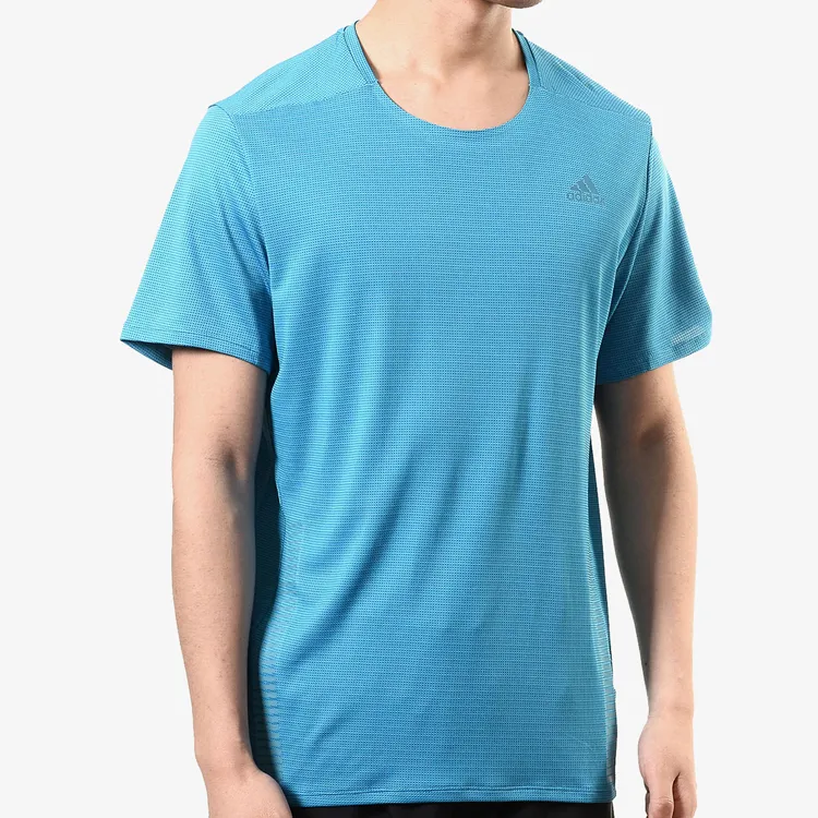 Adidas T-Shirts Men Teal-1