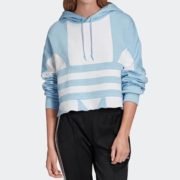Adidas Originals Sweatshirts Women's Pink Blue/White-2