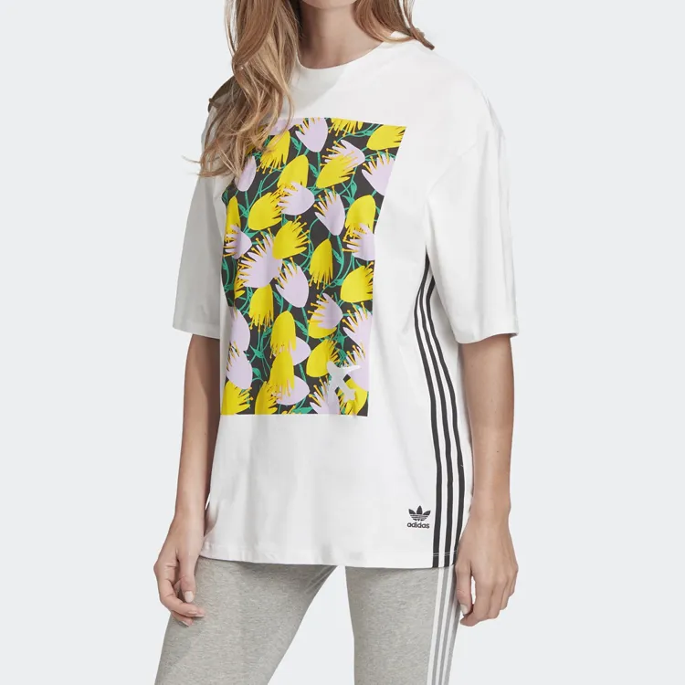 Adidas Originals T Shirt Women's White-2