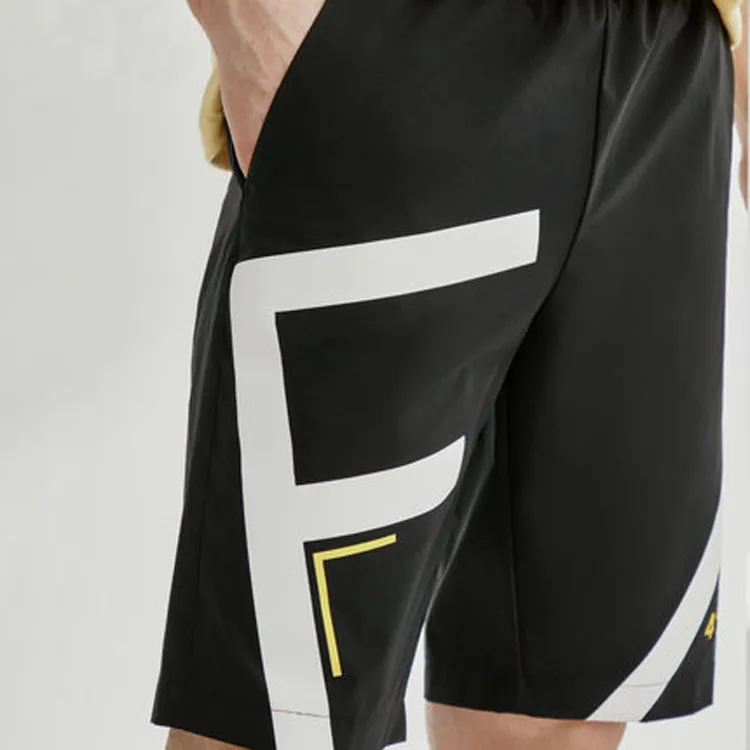 FILA Casual Shorts Men Black-5