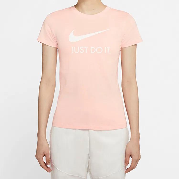 Nike T Shirt Women's Washable Coral Red-3