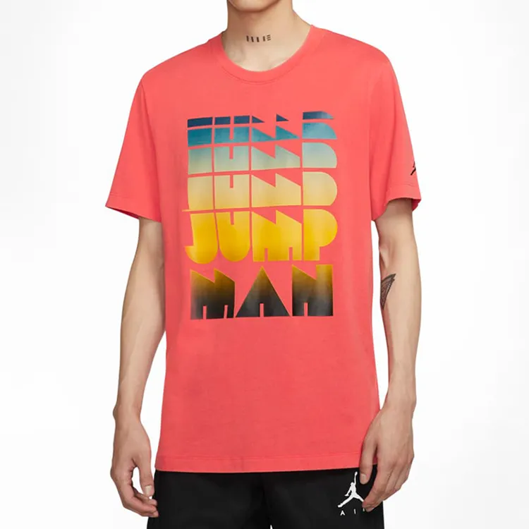 Jordan Color Alphabet T Shirt Men's-2