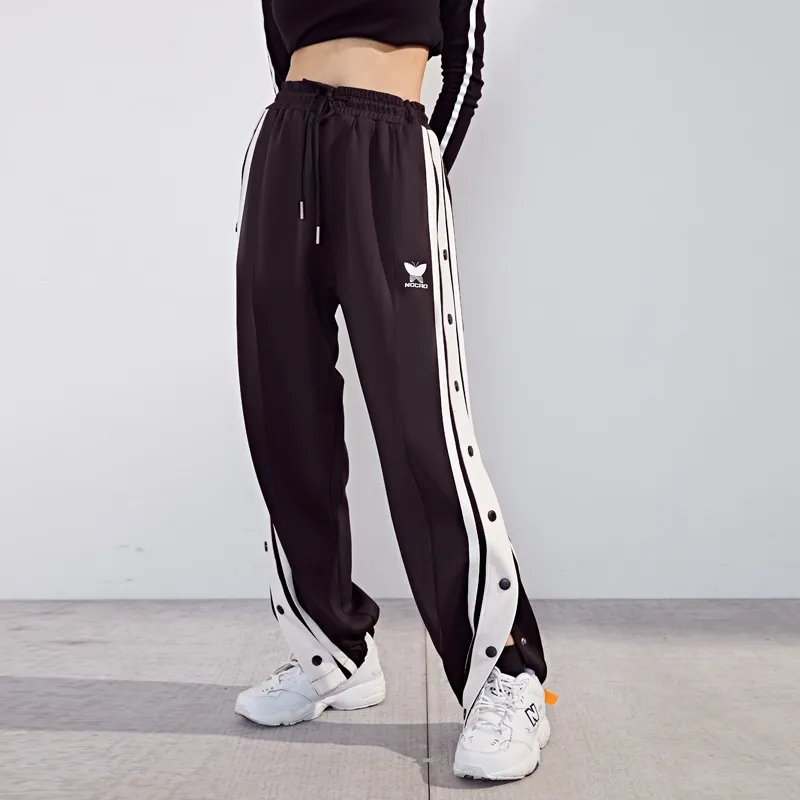 NOCAO Snap Button Straight Fit Pants Unisex-6
