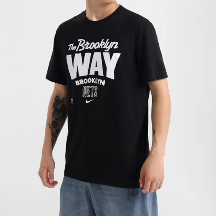 Nike Dri Fit NBA Jersey T Shirts Men Black-2