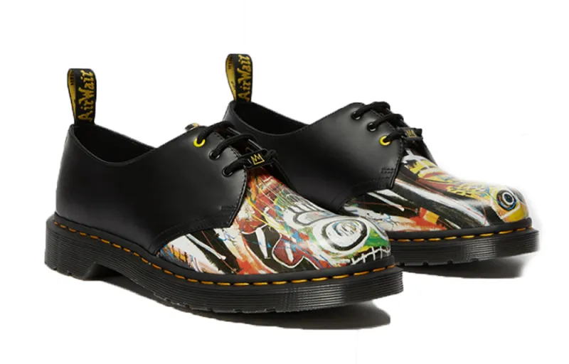Dr.Martens Jean Michel Basquiat X 1461 Smooth 'Dustheads Backhand'-1