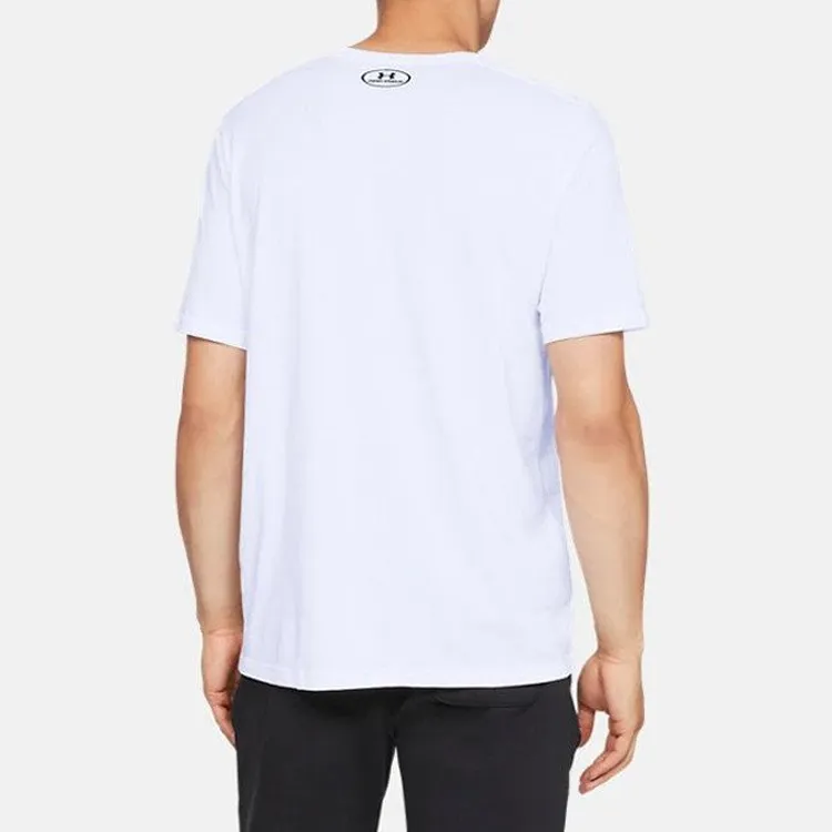 Under Armour T Shirt Unisex White-4