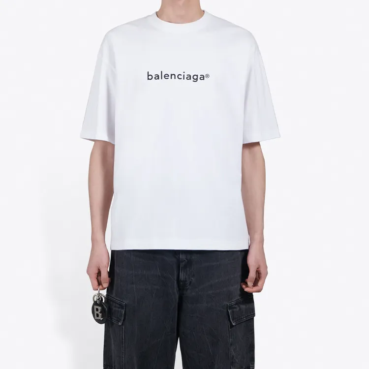 Balenciaga Mens New Copyright Medium Fit T shirt-1