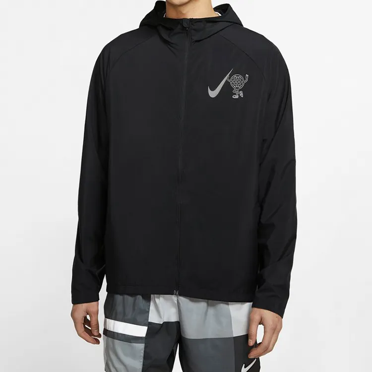 Nike Jackets Men Black-2