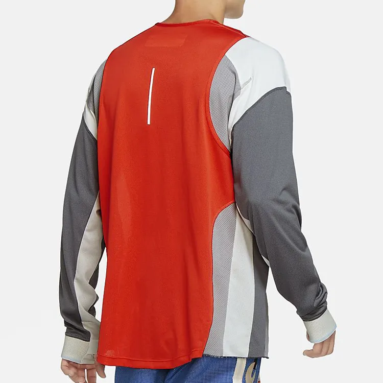Nike ISPA T Shirts Men Gray-4
