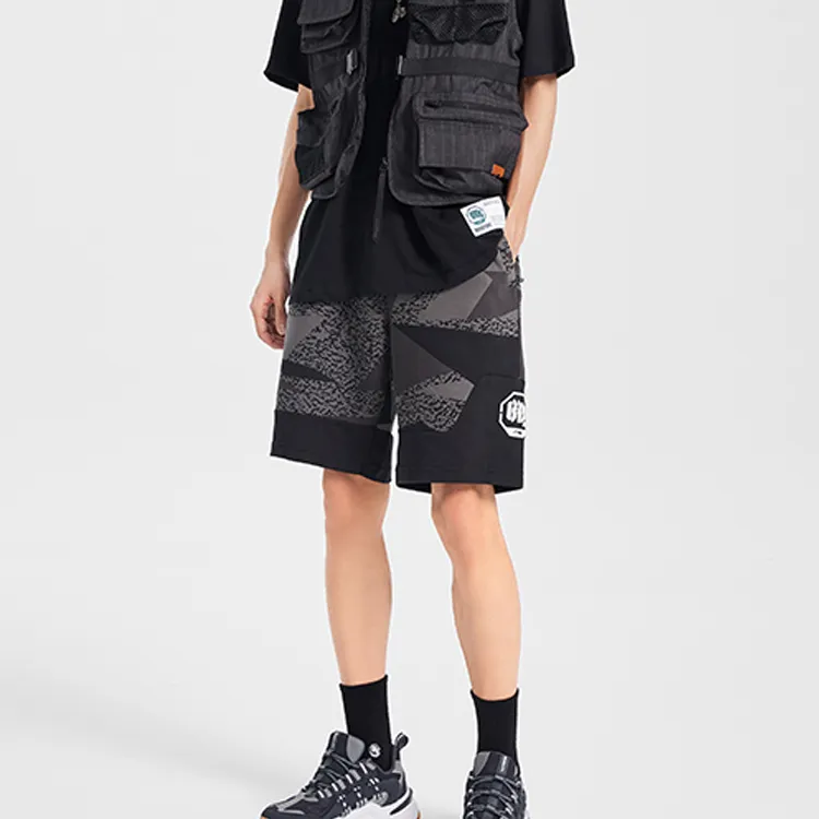 LINING Sports Shorts Men Black-2