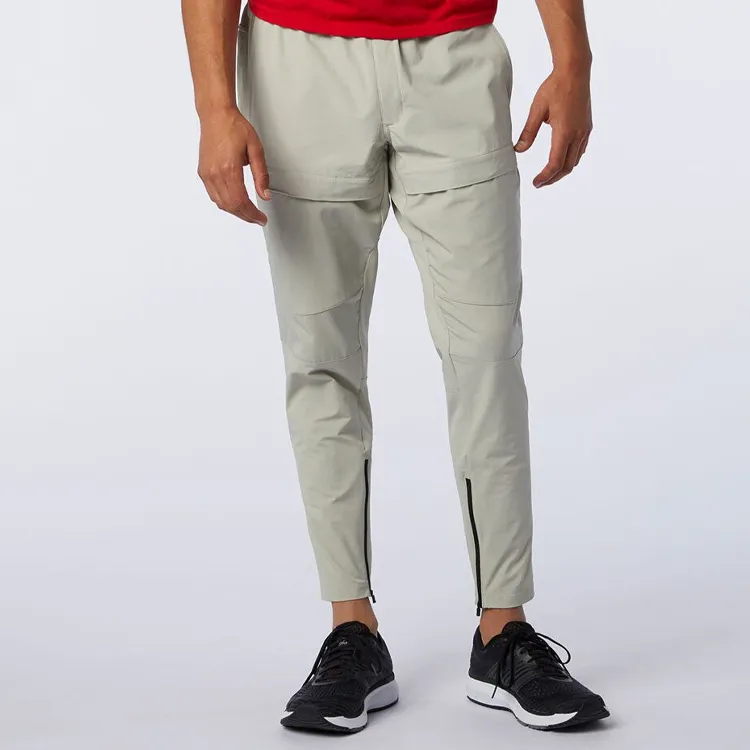 New Balance Sports Pants Men Ivory White-2
