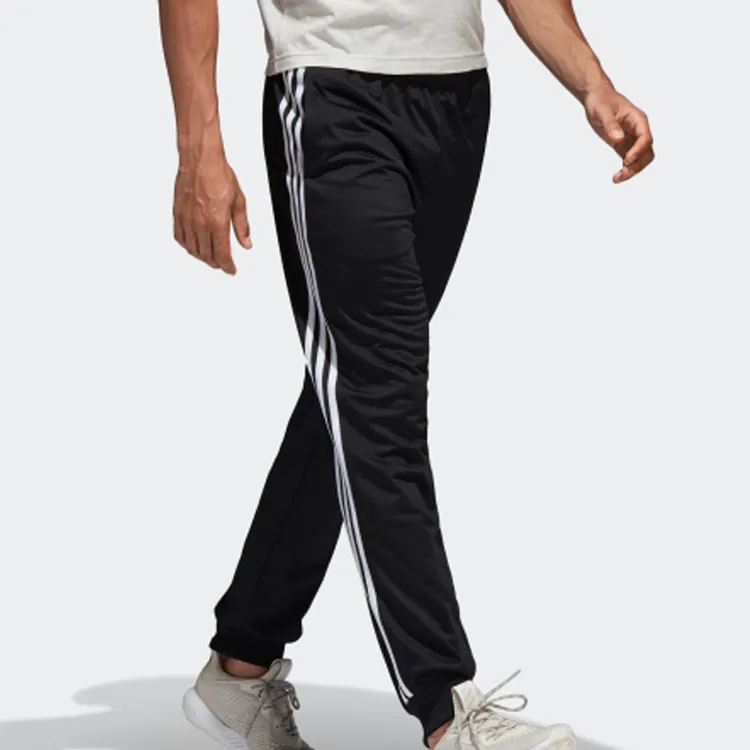 Adidas Knitted Sports Pants Men's Black-3