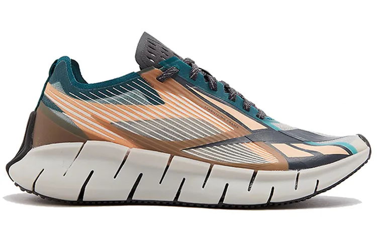 Reebok Zig 3D Storm Sports Shoes Grey/Green/Orange-2