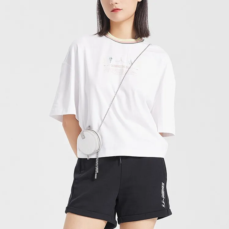 LINING Sports Fashion Collection T Shirts Women's White-3