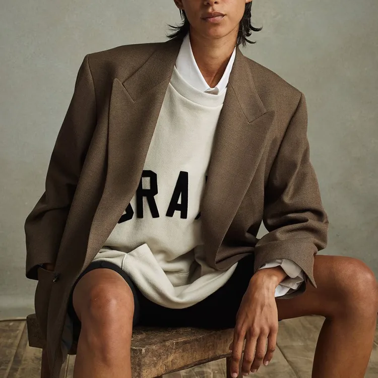 Fear Of God Grays 3/4 Sleeve Sweatshirt-2