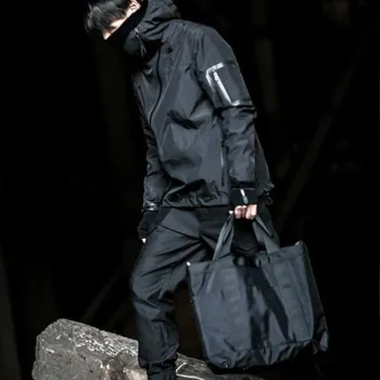 ENSHADOWER Windbreaker Jacket Unisex Black