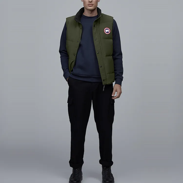 Canada Goose Vest Men's Army Green-1