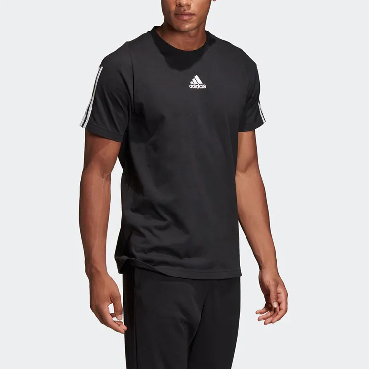 Adidas T Shirts Men Black-2