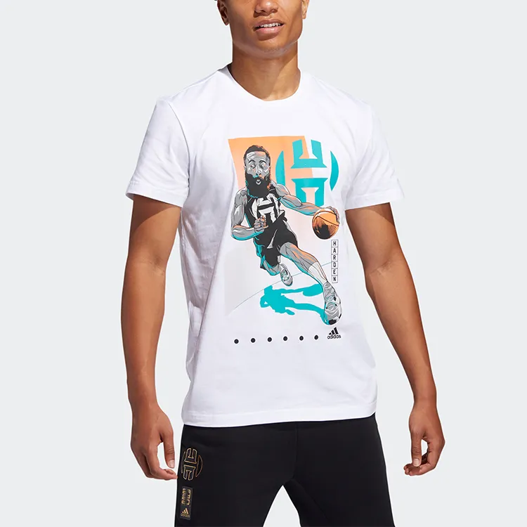 Adidas Set-in Sleeve T-Shirt Men's White-2