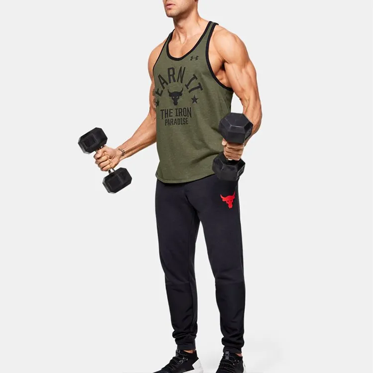 Under Armour x JUSHIQIANGSEN,LIANMINGKUAN Project Tank Top Men's Army Green-5