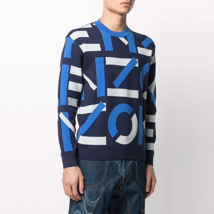 KENZO Sweaters Men Dark Blue-4