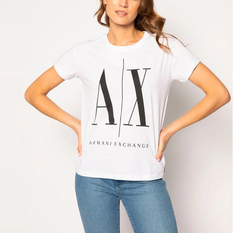 ARMANI EXCHANGE Logo Print T shirt-3