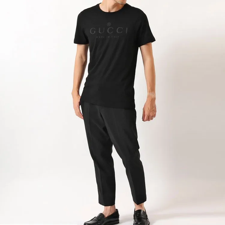 GUCCI T Shirts Men Black-2