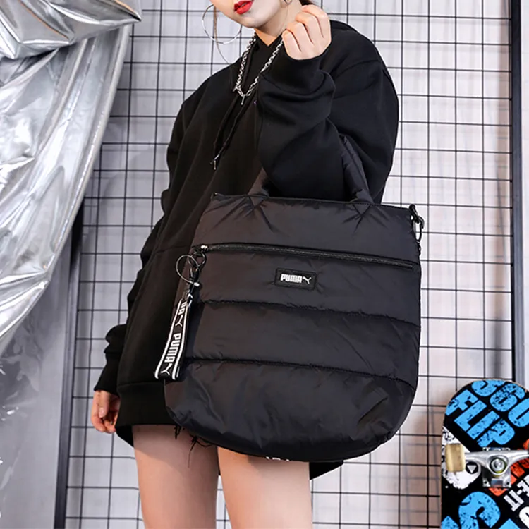 PUMA Fabric Portable Crossbody Bag Shoulder Bag Women's Black-2