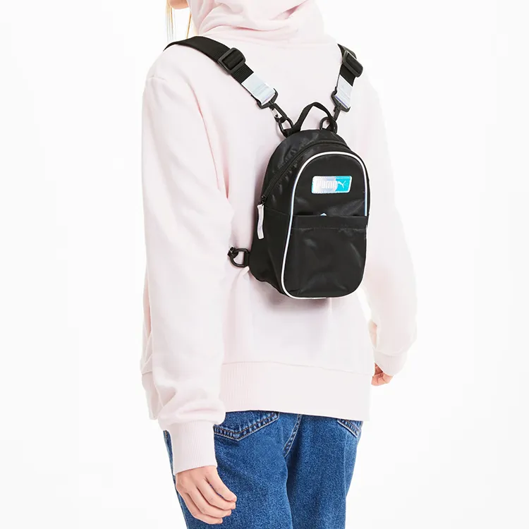 PUMA Polyurethane Backpack Women's Black-3