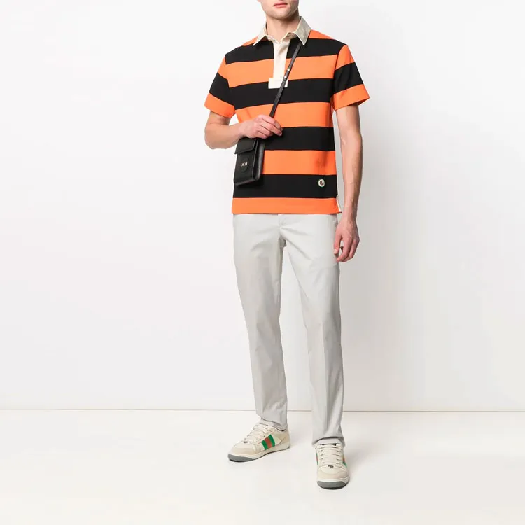 GUCCI Polo Shirts Men Yellow-1