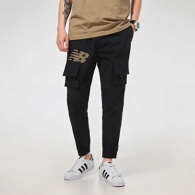 New Balance Knitted Sweatpants Men's Black-3