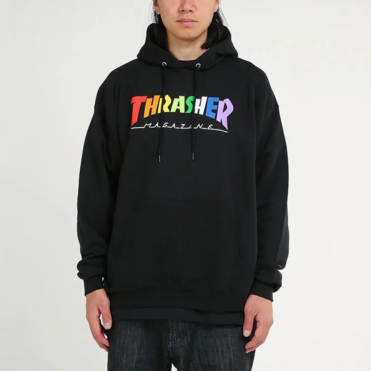 Thrasher Sweatshirts Unisex Black-4
