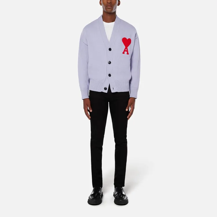 AMIPARIS SS21 Knitwear Men's Light Purple-3