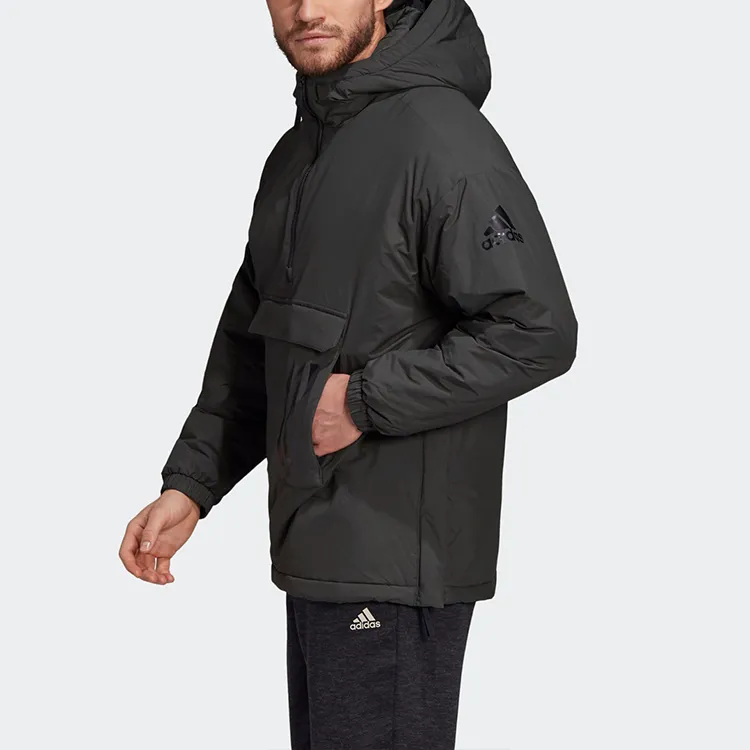 Adidas Puffer Jackets Men Deep Earthy Brown-5